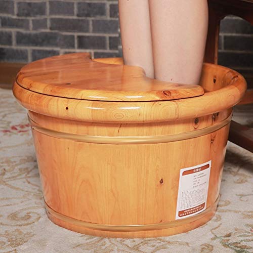 Balde de Madera para Spa de Pies, Baño para Remojar Pies miniatura 4