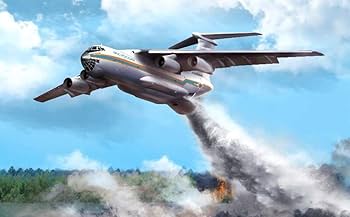 Amazon | ズベズダ 1/144 イリューシン IL-76TD EMERCOM ロシア輸送機