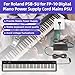 UPMMUD 12VDC Adapter fit for Roland PSB-5U FP-10 RD-88 TD-07 Kits SPD-SX Pro Jupiter XM Fantom-06/07/08, Meeting Professional Performance and Recording Needs, with Strong Digital Pian Compatibility