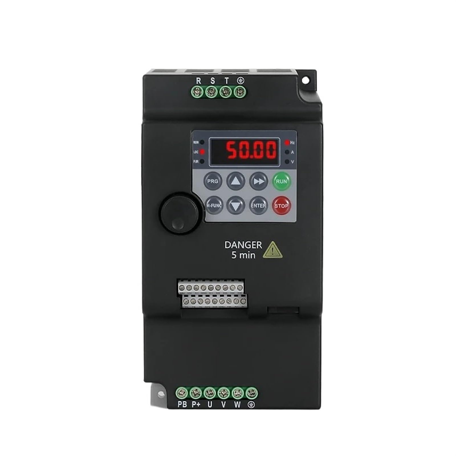 Variateur de fréquence VFD 0,75 KW 1,5 KW 2,2 KW 4 KW 5,5 KW Convertisseur de fréquence 1PH/3PH 220 V 380 V Convertisseur de Sortie Variateur de fréquence(Panel and Cable)