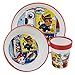 Paw Patrol zestaw naczyń dla dzieci z talerzem, miseczką na musli i kubkiem