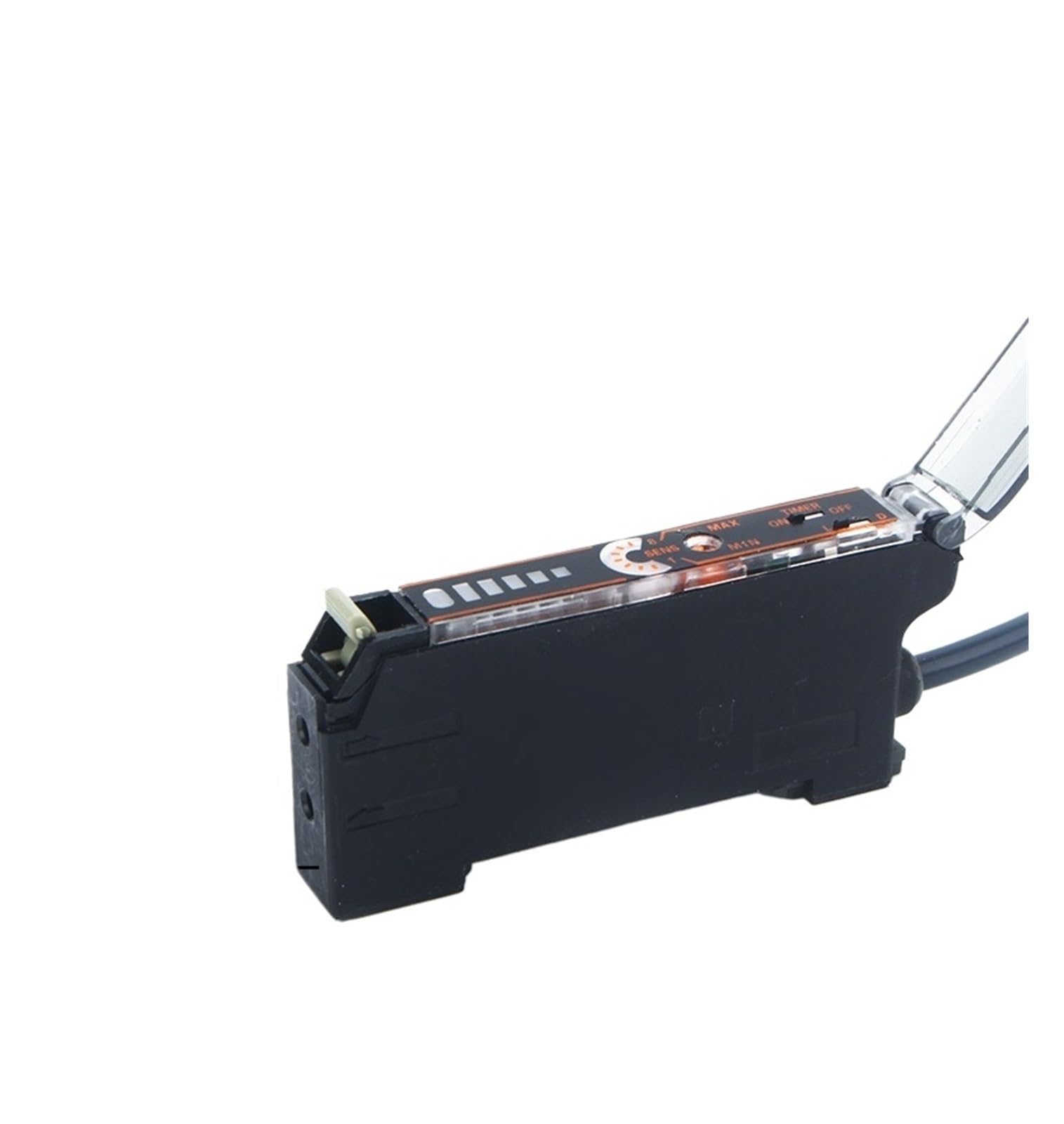 PXQCHAVLN Fiber Optic Sensor Amplifier high Precision 10-30V DC 3-Wire NPN PNP NA11 Digital Display photoelectric Switch(Na11 Npn)