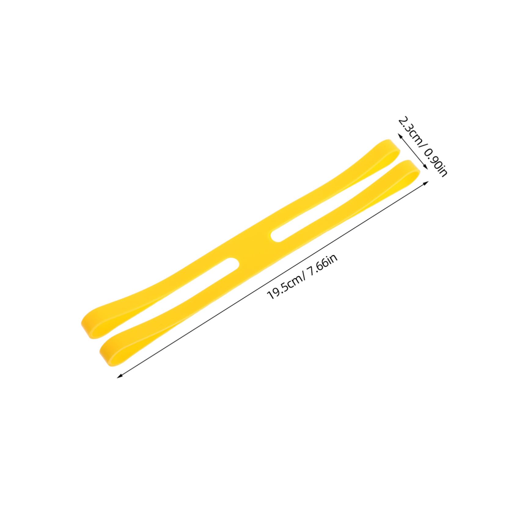 GOOHOCHY Rubber Straps 3pcs Elastic Bands Stretch Bands for Bento Case Cutlery Packing Portable Storage High Elasticity