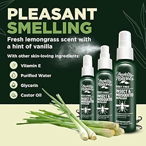 Insect & Mosquito Repellent, DEET-Free Naturally Derived Formula, Kid and Pet Friendly, Made in The USA, Travel 3-Pack, 2 oz., 4 oz., and 8 oz. Bottles Insect & Mosquito Repellent, DEET-Free Naturally Derived Formula, Kid and Pet Friendly, Made in The USA, Travel 3-Pack, 2 oz., 4 oz., and 8 oz. Bottles