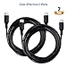 Cable Matters 2-Pack 5 Pin DIN MIDI Cable, 5 Pin MIDI Cable - 10 Feet