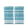 SKL Home by Saturday Knight Ltd. Seabrook Stripe 2-Piece Hand Towel Set, Teal 2 Count 51FhBjA7JsL. SS100