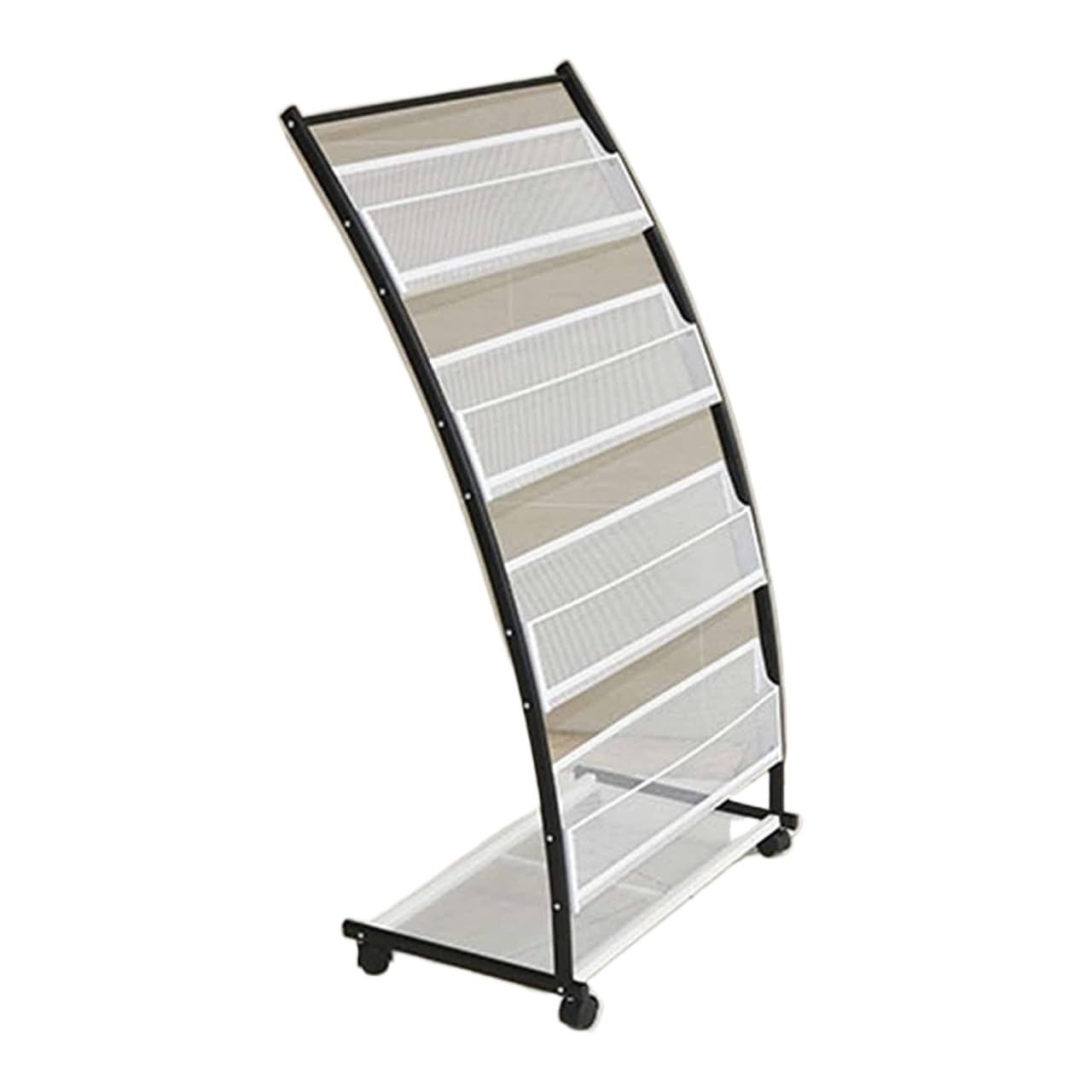 Présentoir à magazines au design élégant pour halls d'hôtels