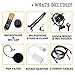 Voilamart USB Streaming Podcast Microphone, Condenser Microphone Set BM-800 with Adjustable Recording, Suspension Scissor Arm Stand, Shock Mount, Podcast Condenser Microphone for YouTube, Recording
