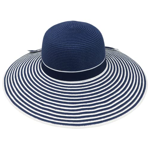 Capeline Marsella Traclet bleu marine contre les coups de soleil et la chaleur