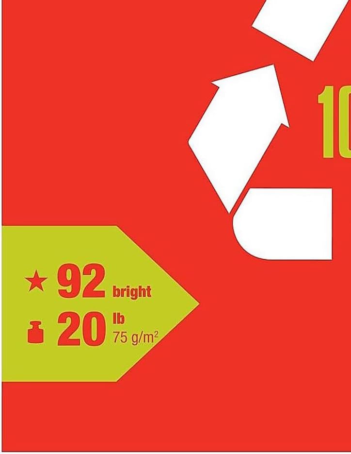 Staples 100% Recycled Printer Paper, 8.5x11, Bright White, 500/Ream image 4