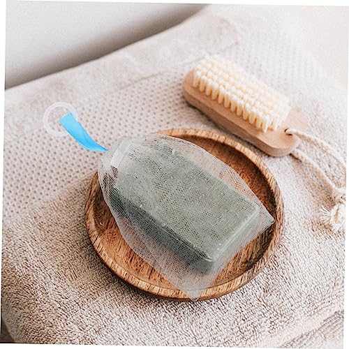 Beatifufu 2pcs Foaming Net Cleaning Soap Loofah Bag Soap Mesh Pouch Foam Soap Face Portable Soap Pouches Cleansing Foaming Soap Bags Dedicated Pe Mesh Bag White - Image 6