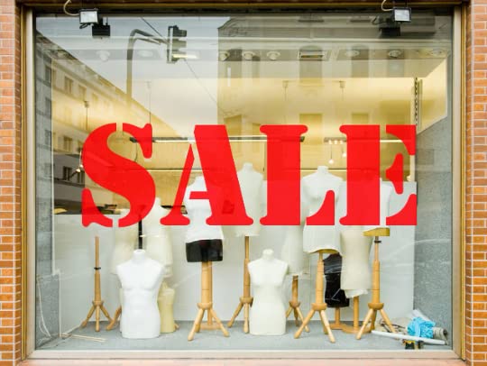 60 Second Makeover Limited Sale Shop Window Sign Stickers Graphic Retail Business Signage Advert Wall Stickers & Murals Self Adhesive Vinyl Wall Decals Sale Signs for Shops Gold Matt - Large