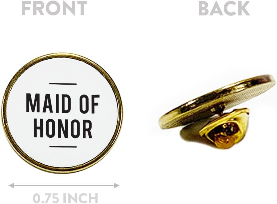 Andaz Press Wedding Lapel Pins Collection