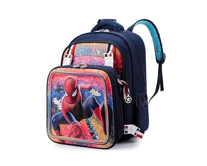 Image of Prancing Unicorn Children's Schoolbags Primary School Girls Boys Students Cartoon Unicorn Backpack Double Shoulder Bag For Girls Kids 6-7-8-9-10-12 Years Old Water-Resistant