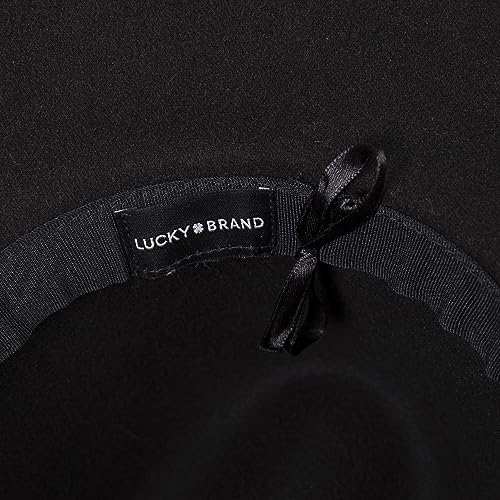 Image of Lucky Brand Womens Ranger Hat | Wide Brim | Felt | Rancher | Americana | Western Inspired | Classic | Fashion | Cowboy
