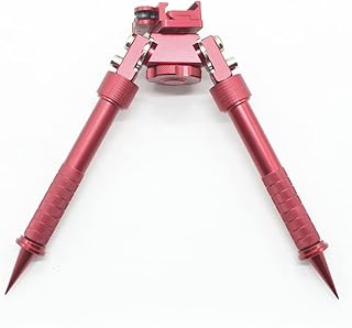 6.5-9Inch Picatinny Bipod CNC QD Lever Mount,Lightweight, Stable Design Adjustable Bipod 360 Degree Swivel Blue - Active-8