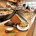 Imagen de Máquina Para Derretir Queso 1000W Calentamiento Rápido Multiusos Fundidor de Queso Raclette Grill Acero Inoxidable