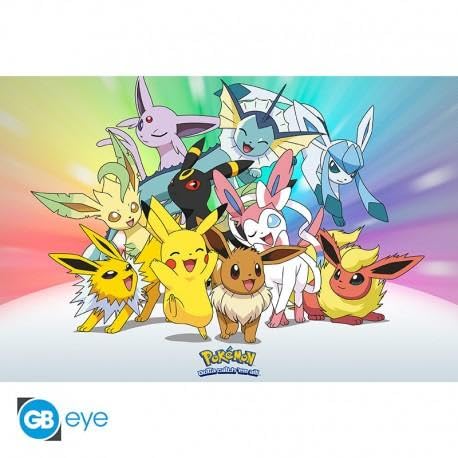 Amazon.com: GB eye Pokémon Eevee 61 x 91.5cm Maxi Poster: Posters