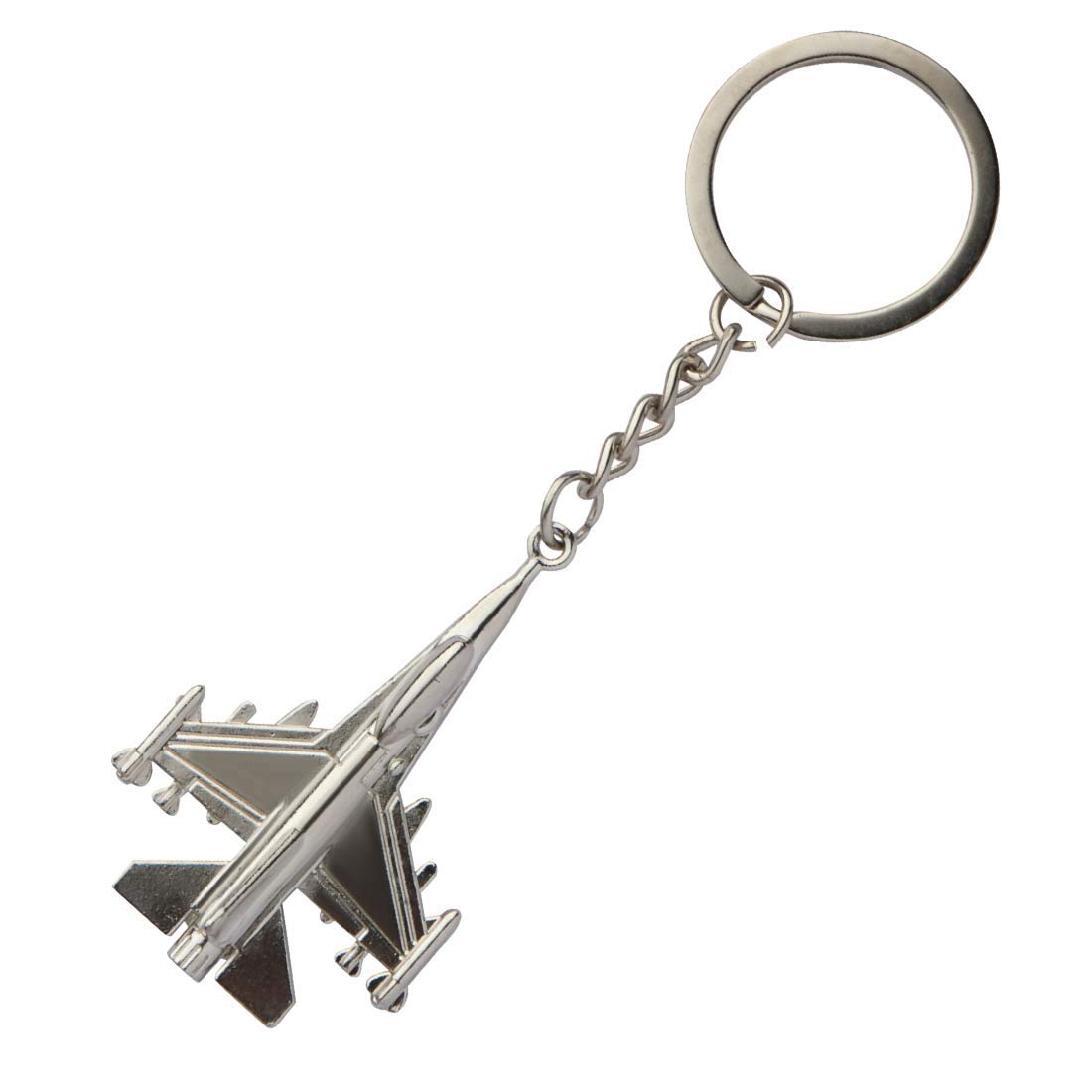 DonJordi Fighter Aeroplane Fighter Jet F22 Metal Keyring Pendant for Pilot and Plane Lovers