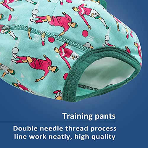 Image of MooMoo Baby 8 Packs Potty Training Pants Cotton Absorbent Training Underwear for Toddler Boy and Girls 2T-9T
