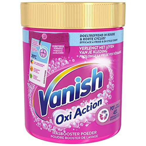 Vanish Oxi Action Wasbooster Polvo Color y Blanco Cera 530 gramos