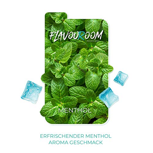 Flavouroom - Premium 25er Set | Menthol Karte für unvergesslichen Flavour Geschmack | Aromakarte | inkl. Schachtel zur… – Bild 6