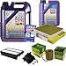 Produktbild QR-PARTS 69353331 Filter Set Inspektionspaket 6 Liter Motoröl Leichtlauf High Tech 5W-40 MANN-FILTER Innenraumfilter Kraftstofffilter Luftfilter Ölfilter