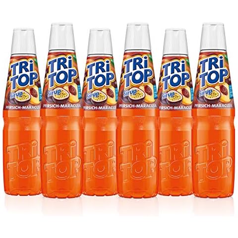 TRi TOP Getränkesirup Pfirsich-Maracuja 6 x 600ml Cover