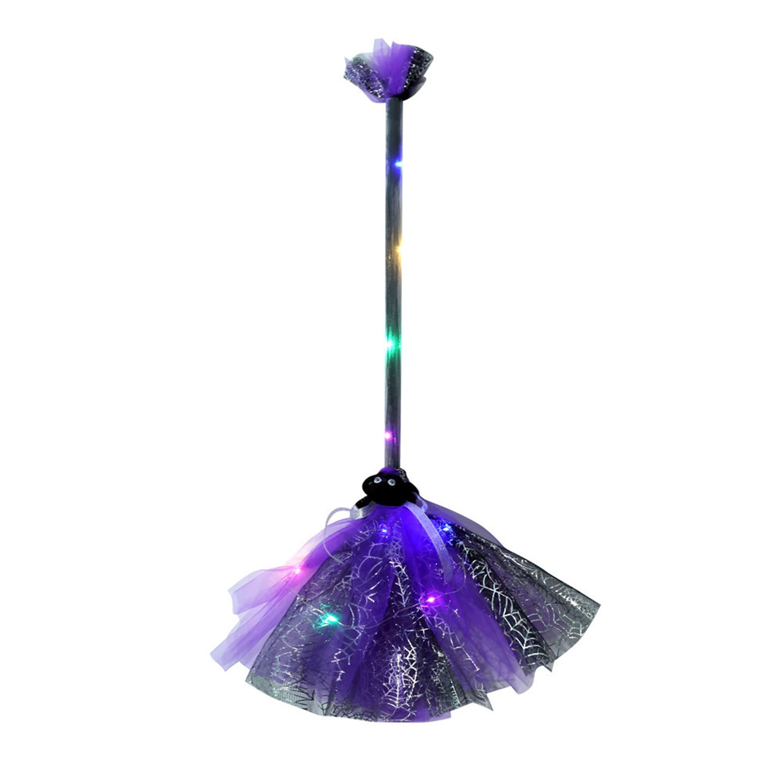 Newwyt LED Light-Up Flying Broomsticks for Halloween Party Decorations for Themed Parties and Costume Play Background Decor