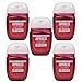 Bath & Body Works Japanese Cherry Blossom 5-Pack PocketBac Sanitizers Anti-Bacterial Hand Gel 1 Fl Oz