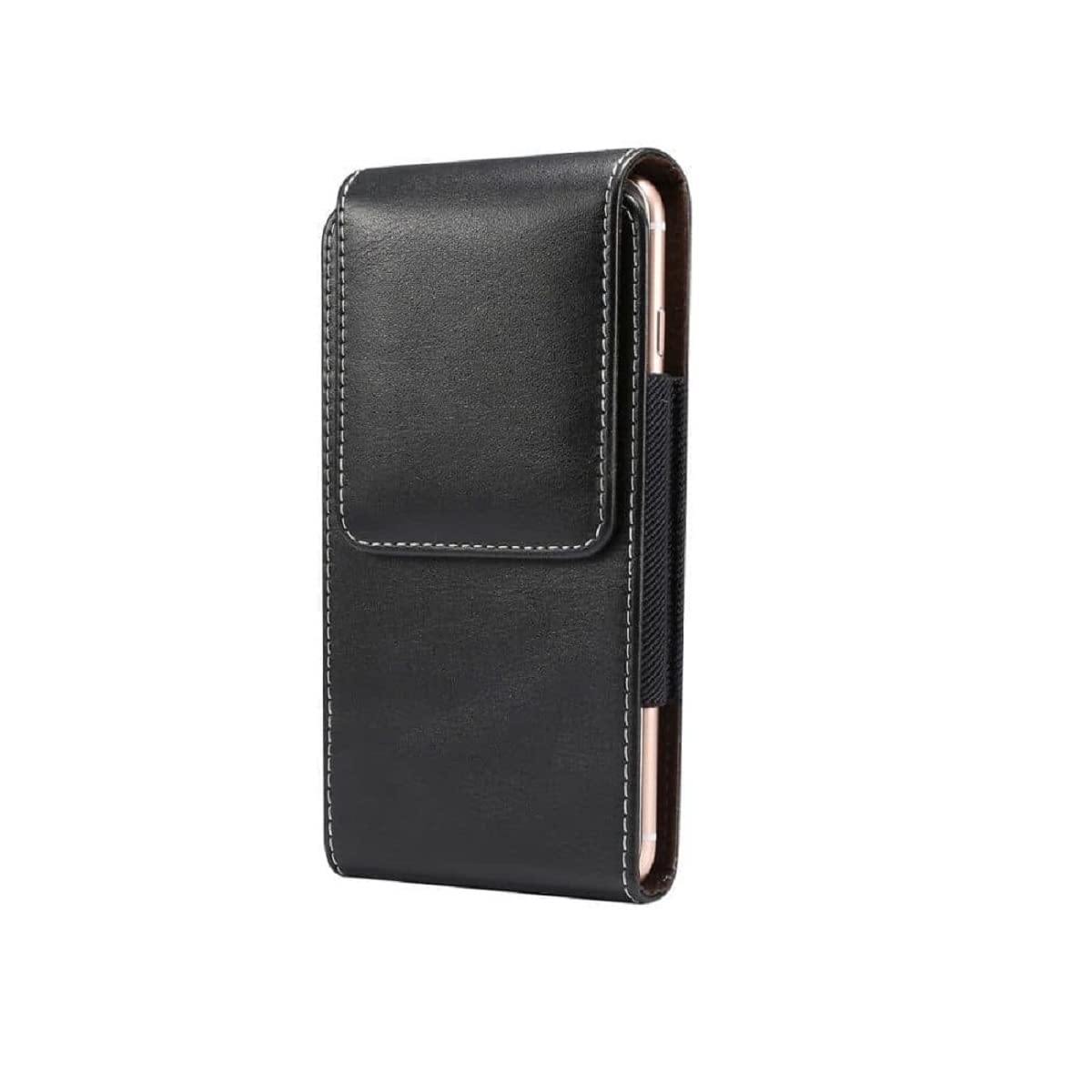 Vertical Leather Case with Belt Loops Fits OnePlus Nord CE5 (2025) - Black