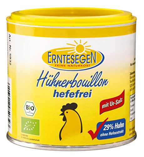 Erntesegen Hühnerbouillon, hefefrei (120 g) - Bio Cover