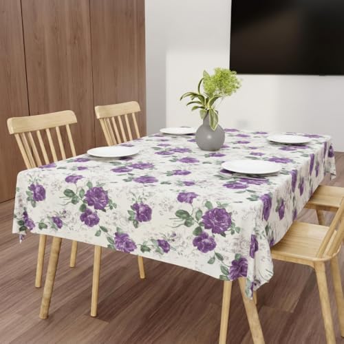 Image of Wings Star Dining Table Cover for 6 Seater, 54 x 78 inch Size, Waterproof and Dustproof Table Sheet,Dining Table Cover 6 Seater Waterproof (Multi, 54 x 78 inch Dining Table Cloth Rectangular