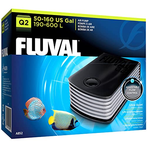 Fluval Q2 Air Pump for Aquariums, A852