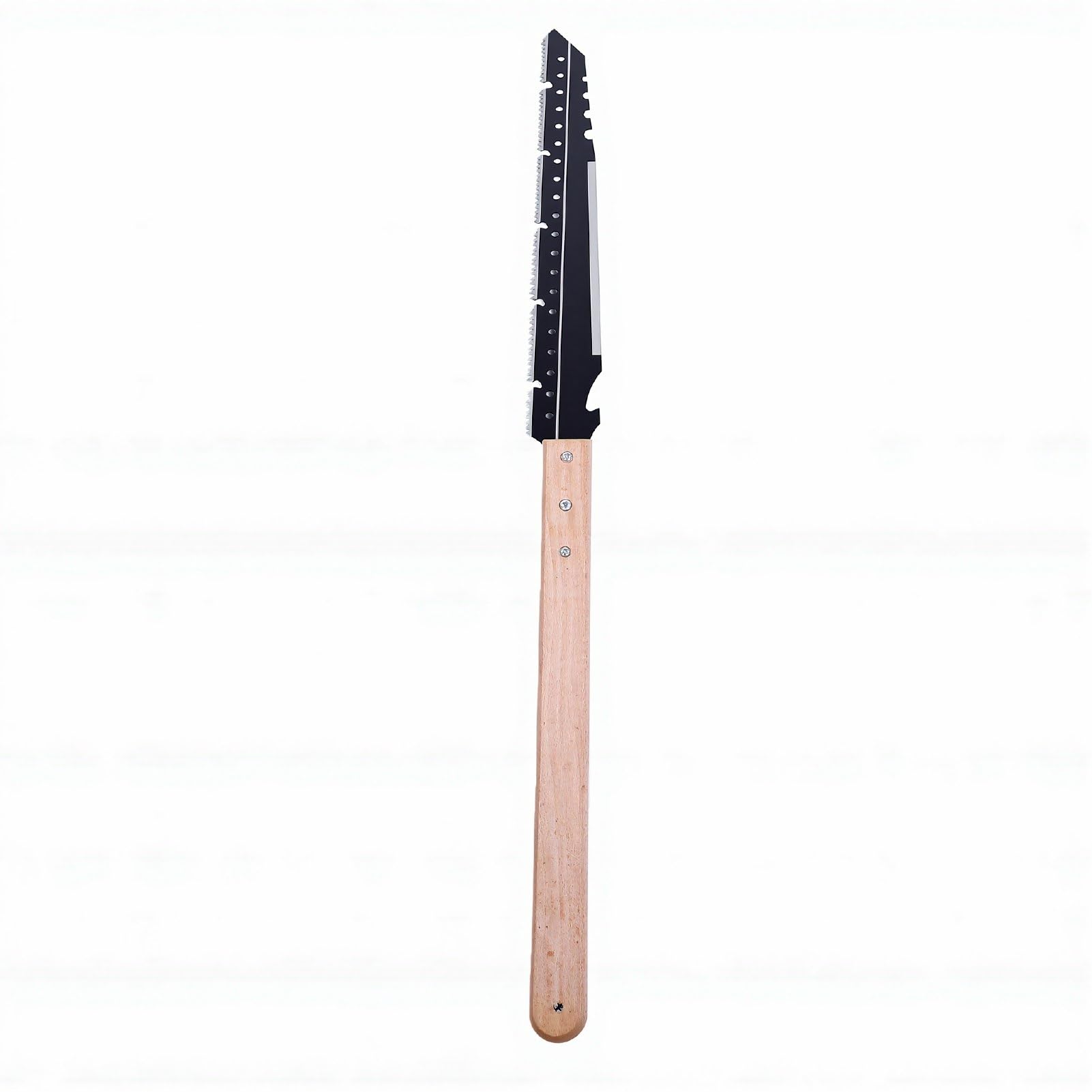 Yosoo Health Gear Sierra de Mano para Podar, Sierra Larga de Acero SK5 con Funda de Cuero, Hoja de 30,5 Pulgadas para Podar árboles, Acampar, Jardinería Al Aire Libre, de Madera de Haya, Correa para