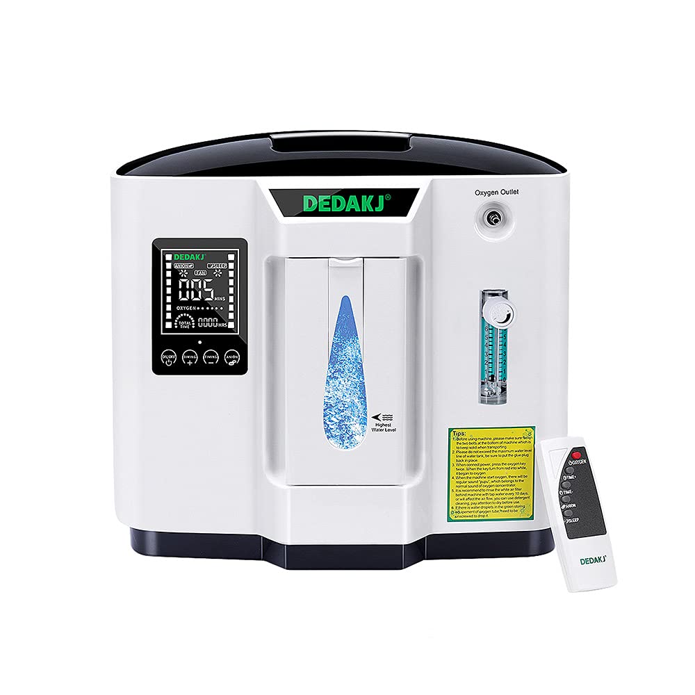 DEDAKJ Vogvigo AC 220V Oxygen Concentrator, 16Liter/min Adjustable