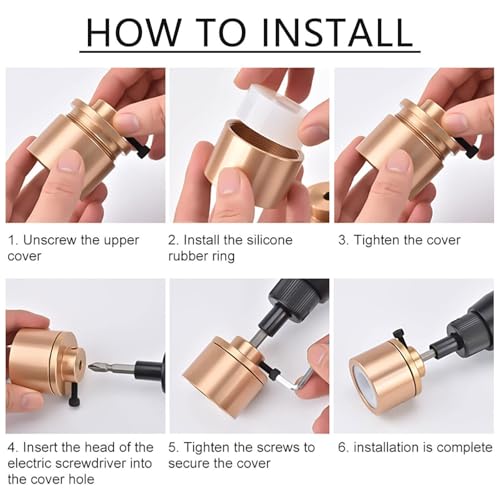 Machine de capsulage de bouteilles électrique φ10-50mm pour bouchon plastique - 2