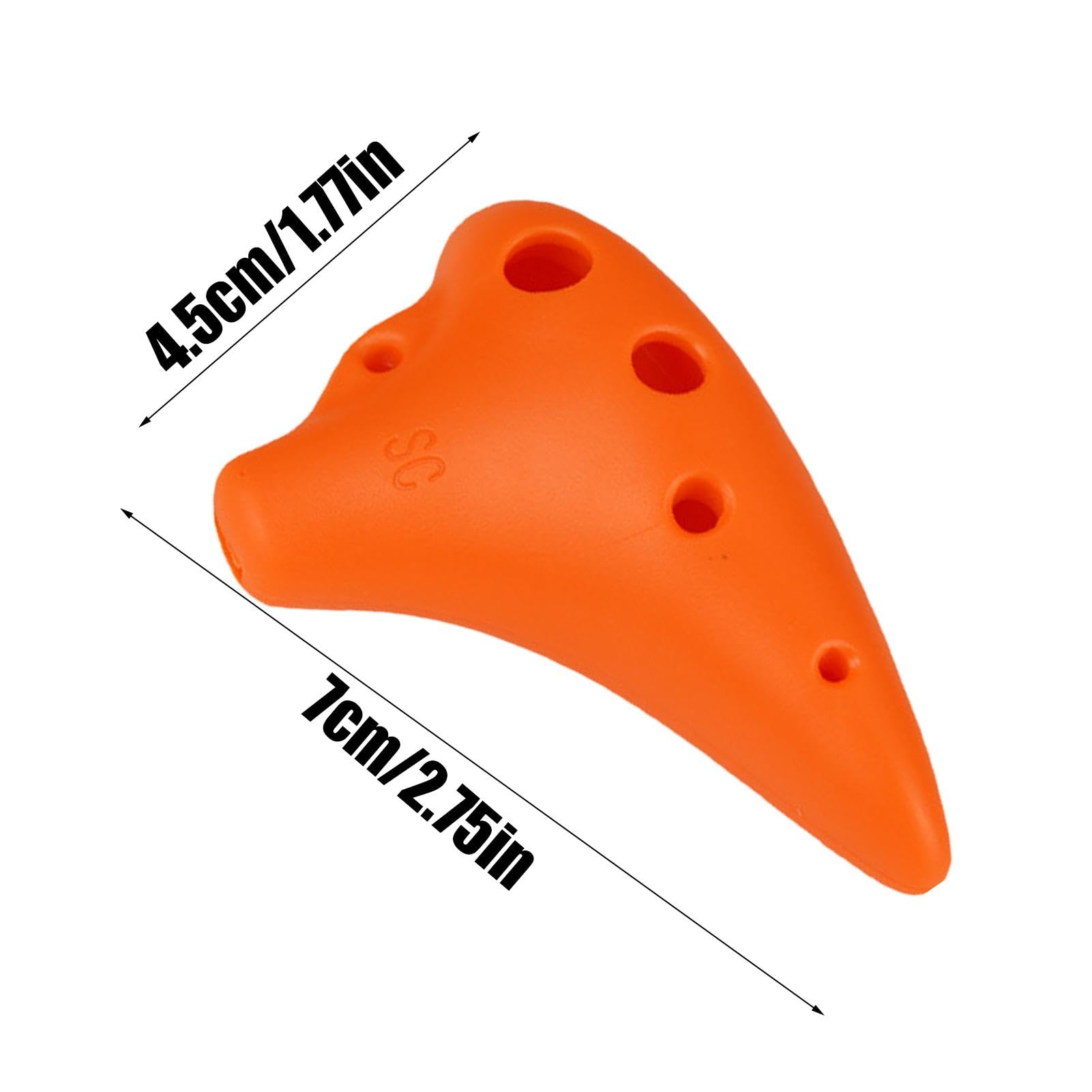 rayzm Ocarina Alto C à 12 Trous en Plastique, 13 Notes en Do Majeur, Instrument à Vent Ocarina avec Sac de Transport pour Débutants rayzm Ocarina Alto C à 12 Trous en Plastique, 13 Notes en Do Majeur, Instrument à Vent Ocarina avec Sac de Transport pour Débutants
