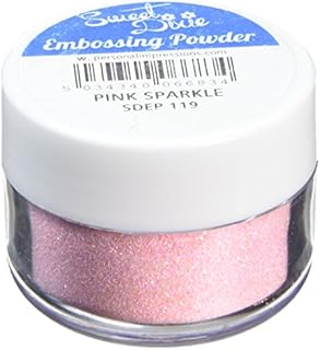 Sweet Dixie SDEP 119 Embossing Powder Pink Sparkle, Synthetic Material, 4 x 4 x 3 cm