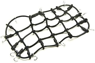 RC-FAST 1/10 RC Elastic Luggage Net 18x9cm with Hook for 1:10th RC Vehicles RC Crawler Truck Car D90 TRX4 Roof Rack