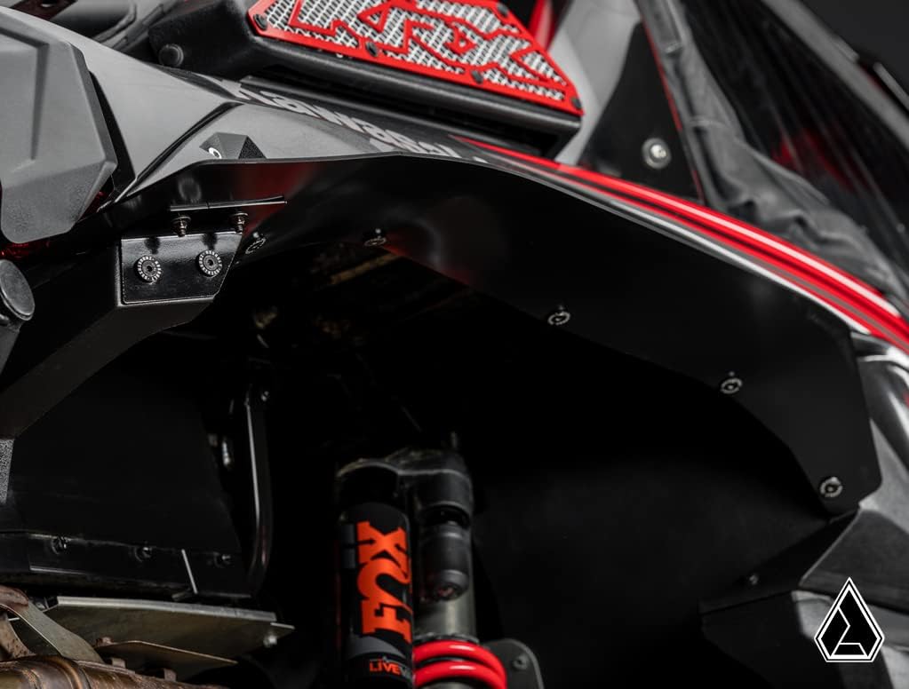 SuperATV Assault Industries Fender Flares/Mud Guards/Mud Flares for 2020+ Kawasaki Teryx KRX 1000 | Extreme Durability | Protect Against Rocks, Dirt, Sand, & Mud | USA Made