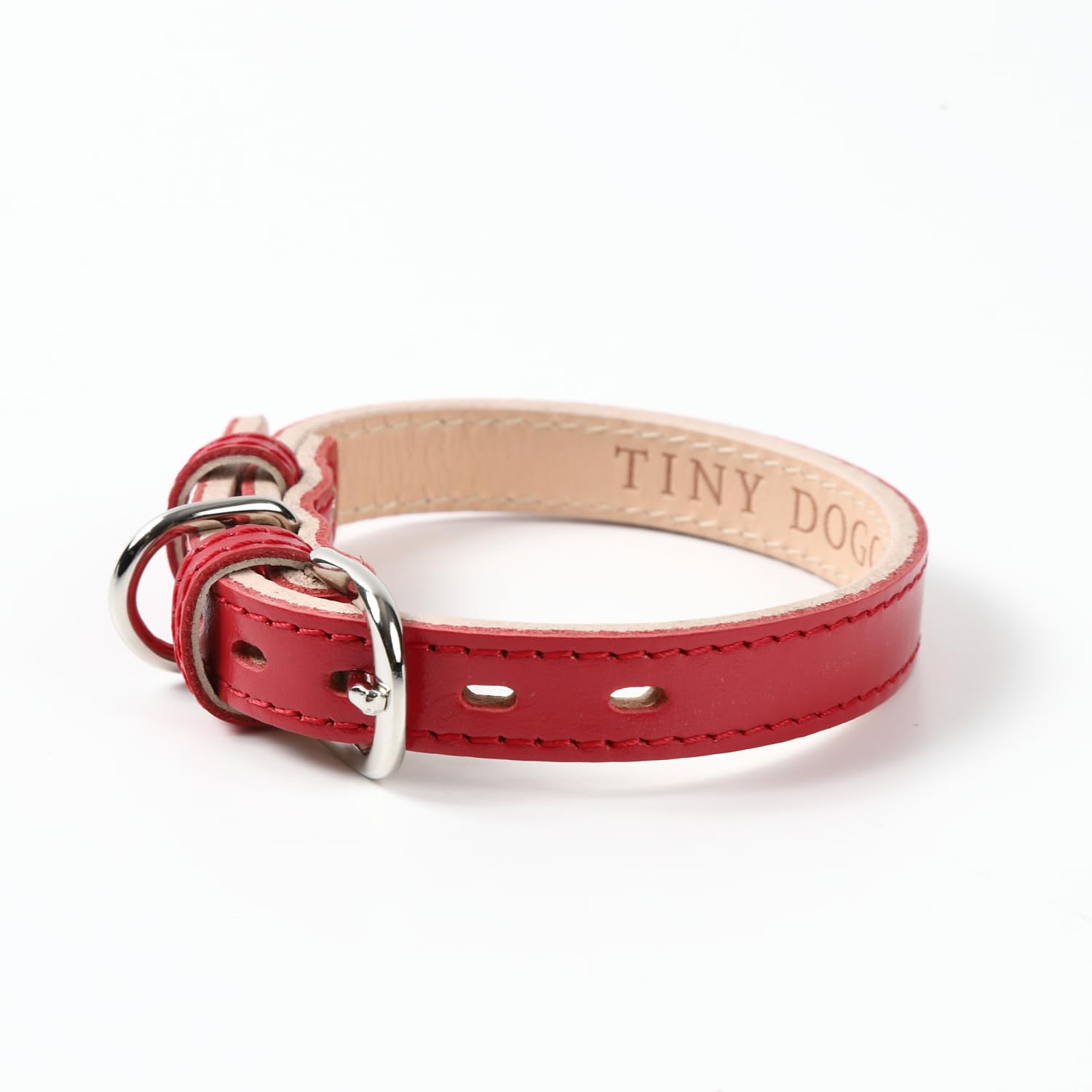 Amazon | 【日本製】TINY DOGGY 首輪 小型犬 本革 ペット用 犬 犬用 超