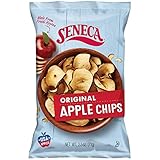 Seneca Original Apple Chips | Made from Fresh 100% Red Delicious Apples | Yakima Valley Orchards | Seasonally Picked | Crisped Apple Perfection | Foil-Lined Freshness Bag | 2.5 ounce (Pack of 12)