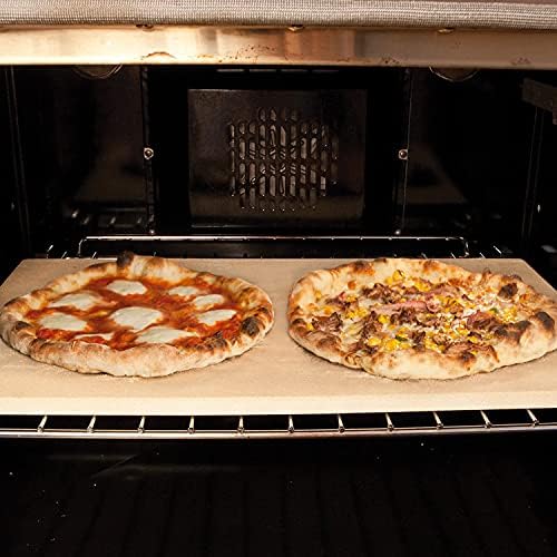 Unicook Large Pizza Stone for Oven 20 Inch, Rectangular Baking Stone 20