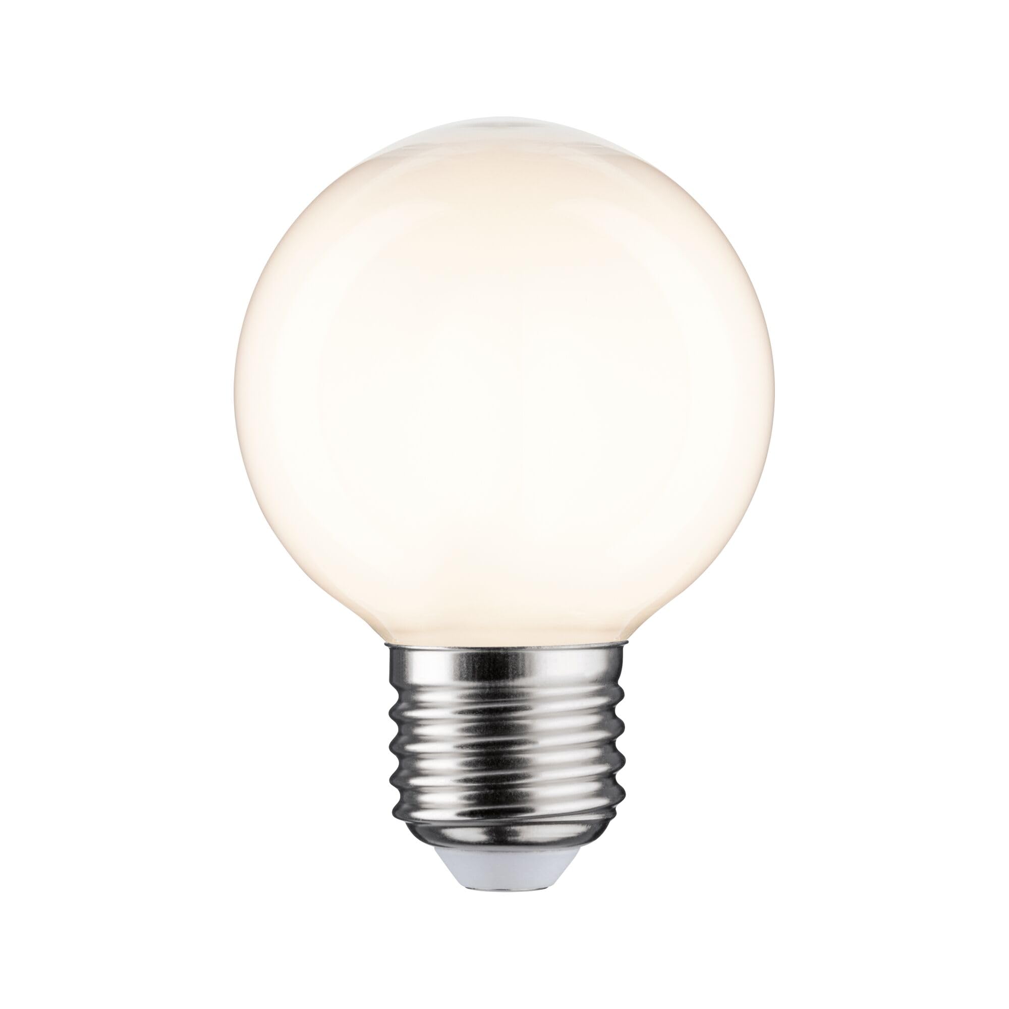 Paulmann 28989 Filament 230V LED Globe G60 E27 7W 230V 780lm 60mm Opal Glas 2700K - Warmweiß Leuchtmittel (Packung mit 6)