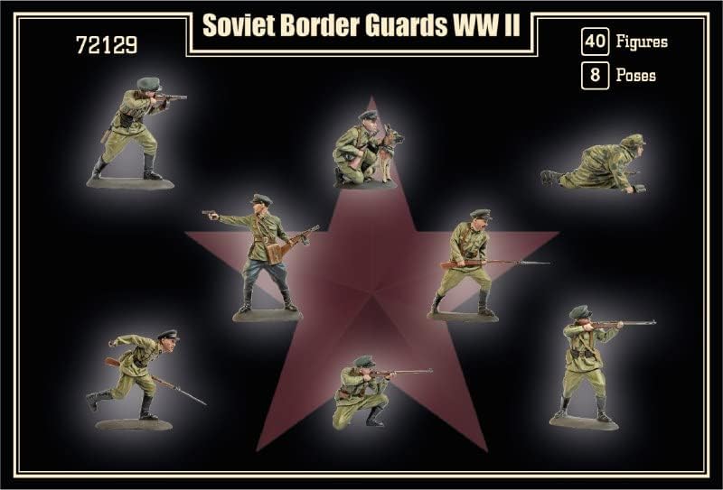 Mars Figures 72129-1/72 Soviet Border Guards WWII, Scale Plastic Model kit