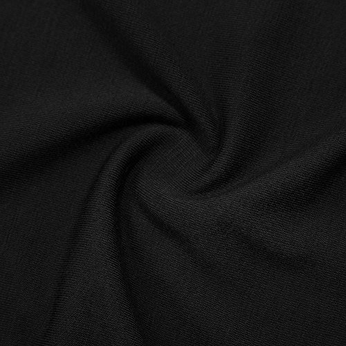 Yesfashion Women Sleeveless Halter Twisted Pleated Tank Top Blouse Black L #TOP5