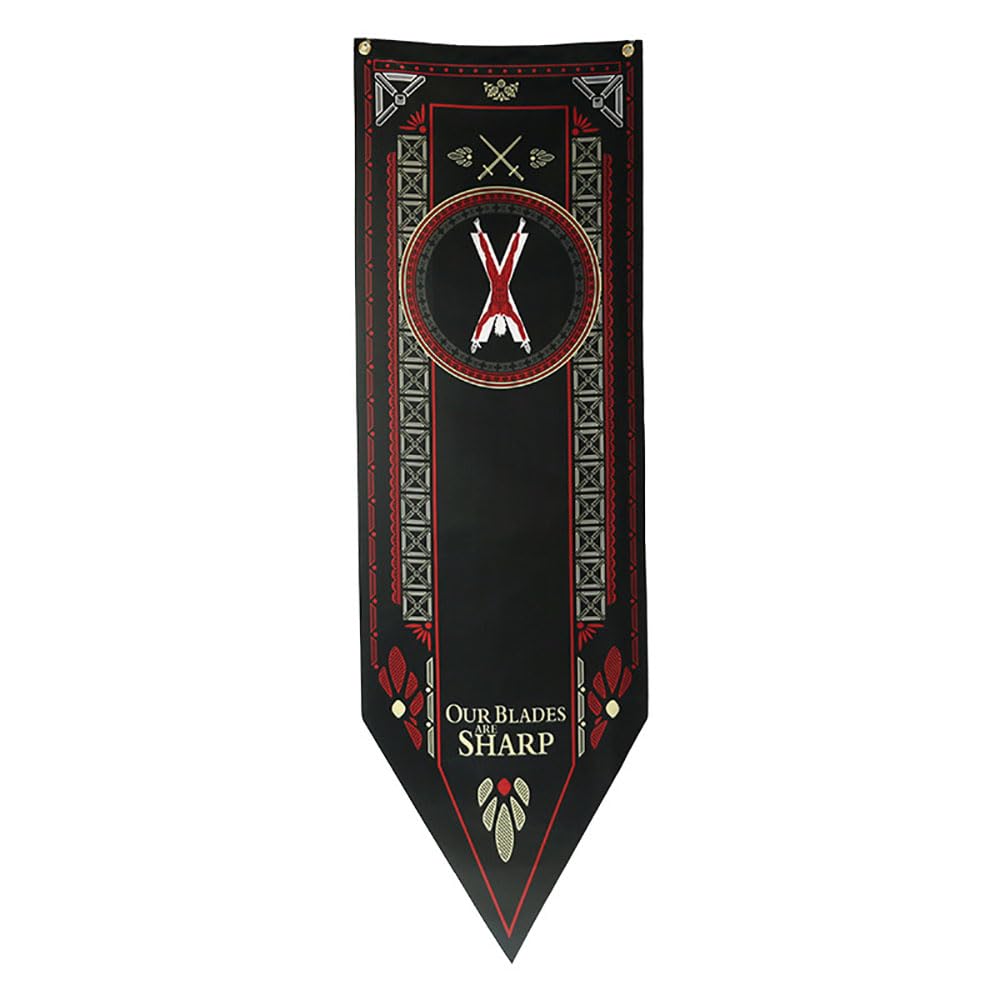game thrones novelty gifts - game thrones Bolton house banner 150X45CM — image 1