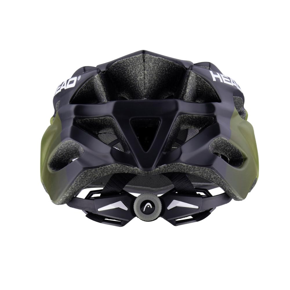 Head Acc103328, Caschi Unisex Adulto, Black Matt/Yellow, S/M