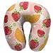 Produktbild U-förmiger Kissenhals Erdbeer- und Orangen-Reise-Multifunktionskissen-Auto-Flugzeug
